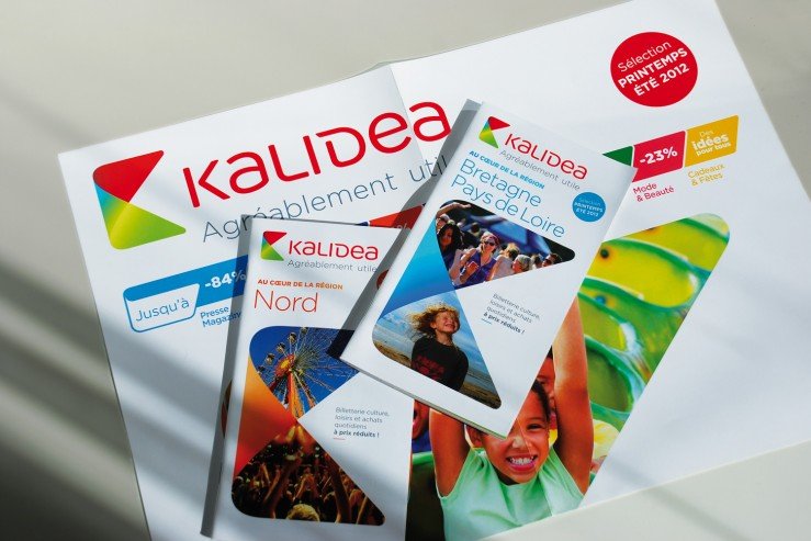 Brochures et flyers Kalidea