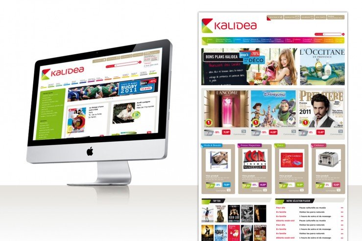 Site internet Kalidea
